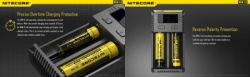 large CHARGER BATTERY TORCH NITECORE INTELLCHARGER NIMH I2 DOUBLE SLOT BALIDIVESHOP 18